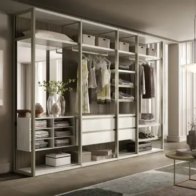 Cabina armadio Antares A121 di Moretti Compact Giorno Notte