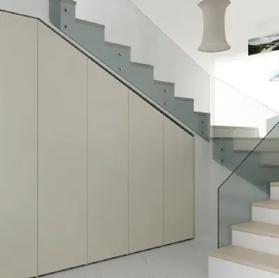 Armadio su misura per sottoscala AM10 di Moretti Compact