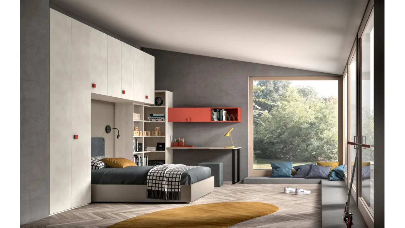 Camera per single Room109 di Zg Mobili