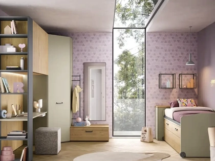 Cameretta a ponte K122 di Moretti Compact Camerette