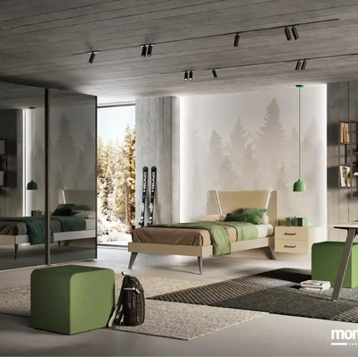 Cameretta componibile Y116 di Moretti Compact Camerette