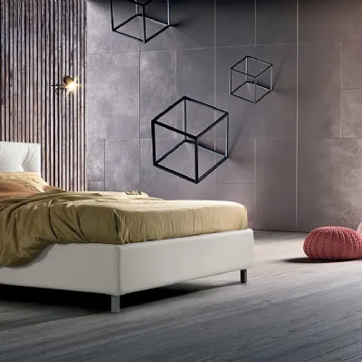 Letto dal design dinamico Erika di Stilfar