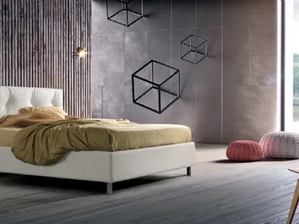Letto dal design dinamico Erika di Stilfar