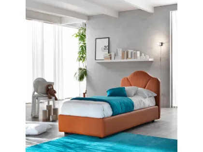 Letto singolo Luna di Susan imbottiti