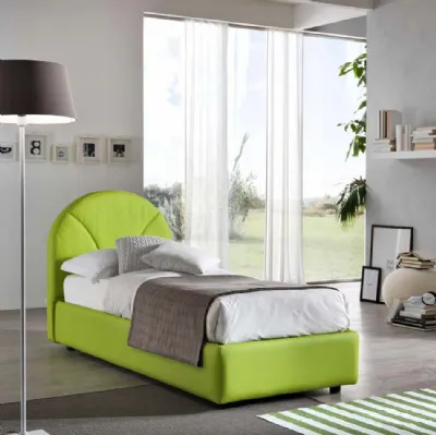 Letto singolo Marte di Susan imbottiti