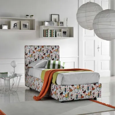Letto singolo Young di Susan imbottiti