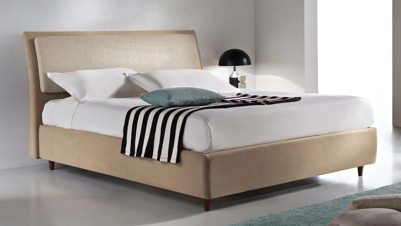 Letto Urban con box contenitore di Susan imbottiti