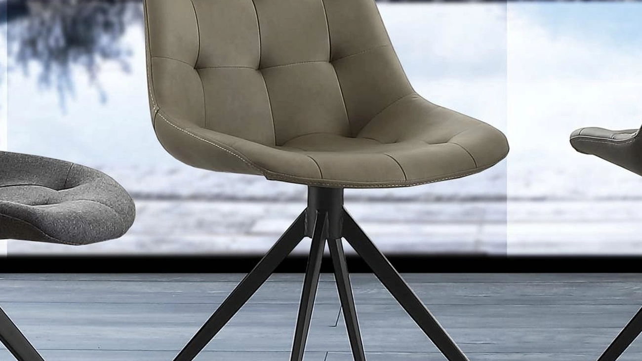 Sedia Carnaby Classic in eco nabuk di La Seggiola