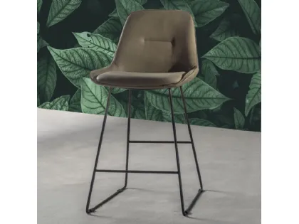 Sgabello Norway Stool a slitta di La Seggiola