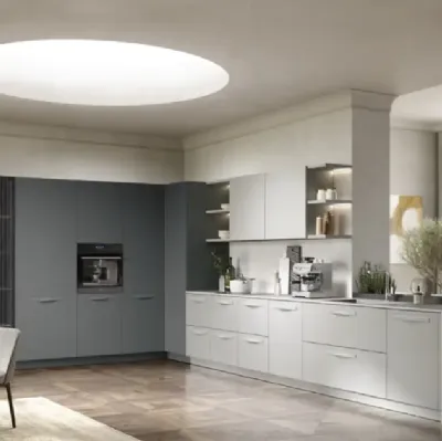 Cucina Moderna ad angolo Moon 02 di Moretti Cucine