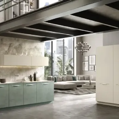 Cucina Moderna lineare Moon 04 di Moretti Cucine