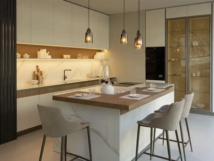 Cucina Moderna con isola Natural MI1 di Moretti Cucine